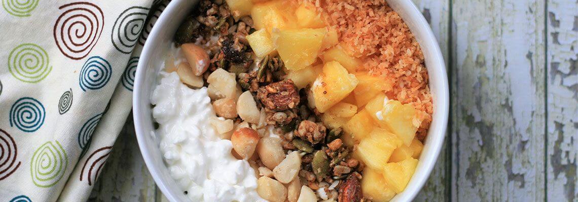 Hüttenkäse Auflauf mit Banane und Apfel: 3 Rezepte