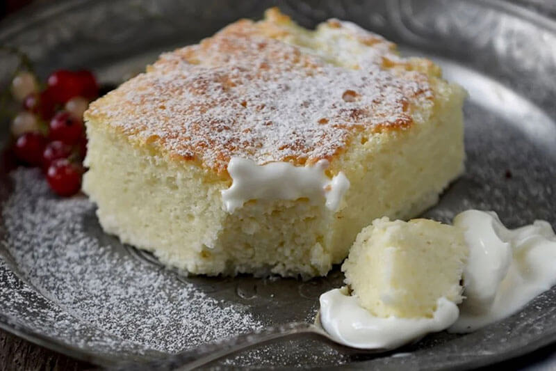 Süßer Flohsamenauflauf ohne Zucker